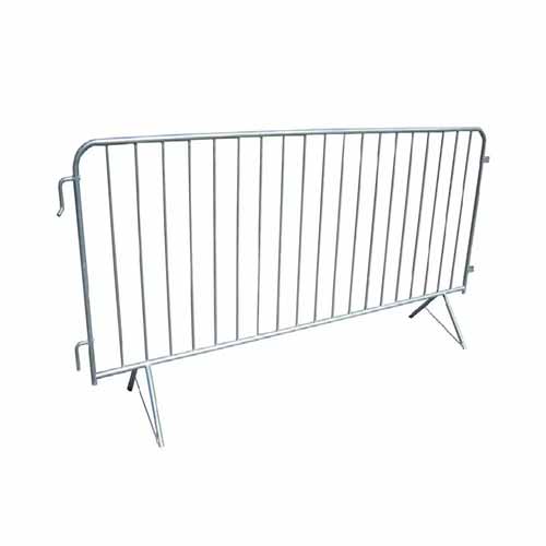 Hot dip galvanized crowd control barrier welded temporary fence portable removable crowd control fencing for outdoor