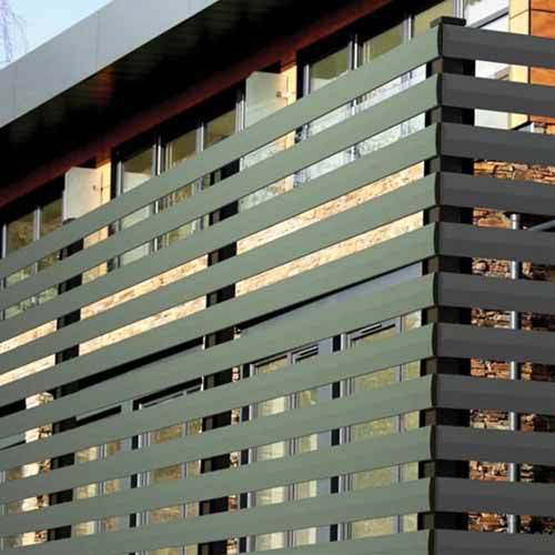 2024 Black Slat Wire Farm Garden Aluminum Fencing split rail fence