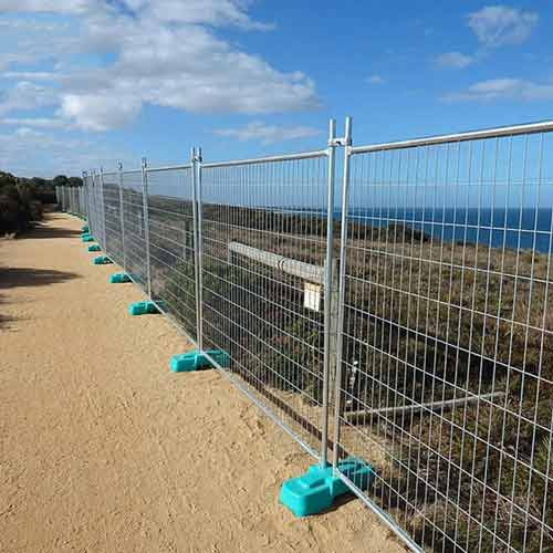 High Quality Temporary Metal Fencing Security Steel Portable Construction Galvanized Panel Fence