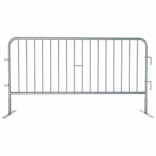 Temporary fence With Very Firm Base/powder Coated Pedestrian Barriers Fencing Export To New